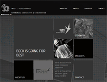 Tablet Screenshot of beckdevelopments.com